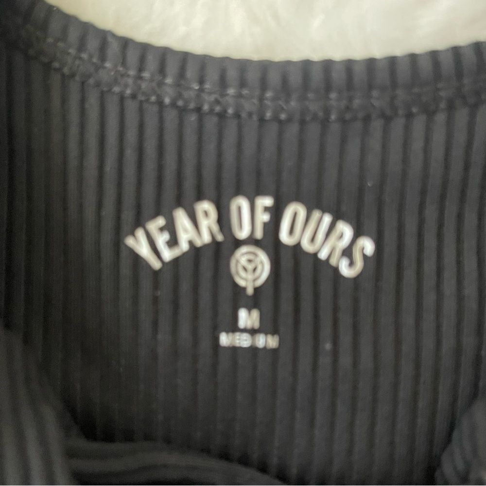 YEAR OF OURS Woman ribbed tank bra size medium - Picture 4 of 6